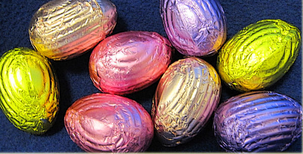 chocolate easter eggs